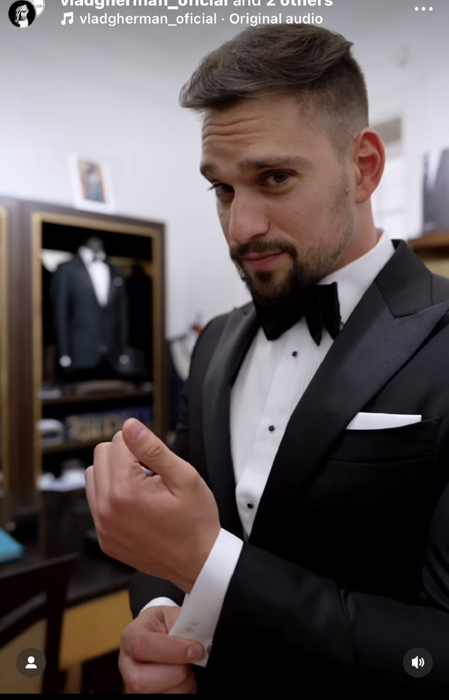 Vlad Gherman/ sursă foto: Instagram