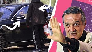 Gigi Becali a ”explodat” în Dorobanți! A deschis portiera Maybachului de 200.000 € și…