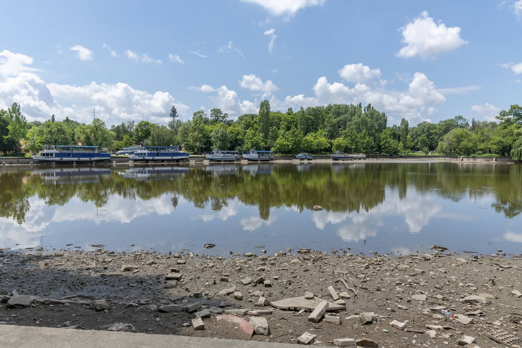 Imagini surprinzătoare din Lacul Herăstrău. Ce au descoperit muncitorii în timpul lucrărilor