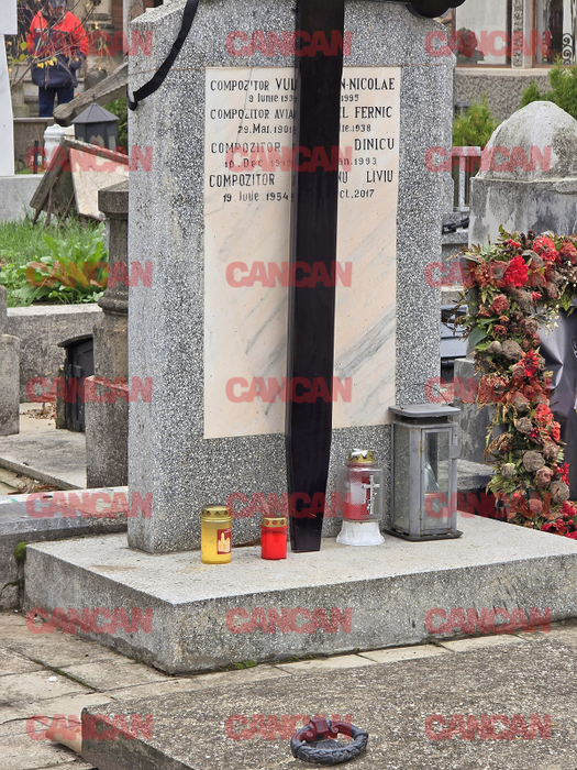 Cum arată locul de veci al lui Horia Moculescu? N-au mai avut loc pentru el pe Aleea Artiștilor