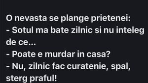 BANC | "Soțul meu mă bate zilnic și nu înțeleg de ce"