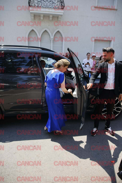 Gică Hagi și soția sa au ajuns la Biserica Sfântul Visarion /Foto: CANCAN.RO