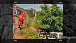 Accident tragic în Alba. Un bărbat de 75 de ani a murit după ce o mașină s-a răsturnat în afara șoselei la Pâclișa