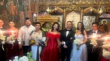 Cristina Spătar s-a căsătorit, iar rochia de mireasă luat ochii tuturor. Imagini cu artista când i-a spus DA lui Vicențiu Mocanu
