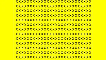 Test de inteligență | Depistați 5 Y-uri în maximum 7 secunde!