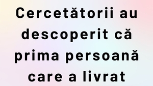 Bancul sfârșitului de săptămână | Prima persoană care a livrat mâncare