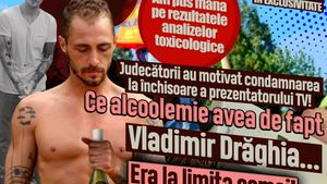 Judecătorii au motivat condamnarea la închisoare a prezentatorului TV. Ce alcoolemie avea de fapt Vladimir Drăghia… Era la limita comei!