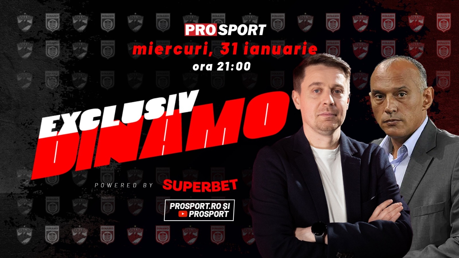 EXCLUSIV DINAMO, miercuri, de la ora 21, invitat Florin Prunea. Fostul portar al „câinilor” comentează subiectele la zi din realitatea clubului la care s-a format