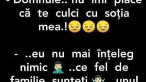 BANCUL DE SÂMBĂTĂ | „Domnule, nu-mi place că te culci cu soția mea”