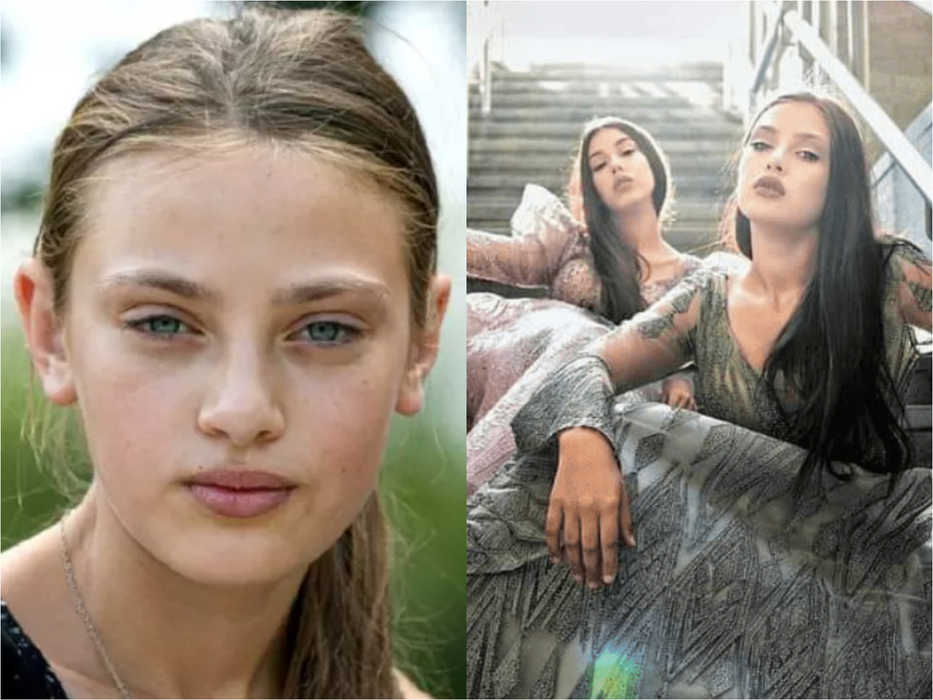 Adina, păpușa de la Glina, a pozat deja pentru importante reviste de modă/ sursă foto: Facebook