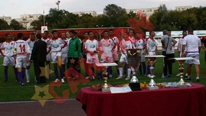 Politisti premiati pentru fotbal