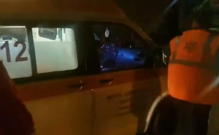 Fata a fost transportată cu leziuni grave la spital (Foto: captură MDITV)