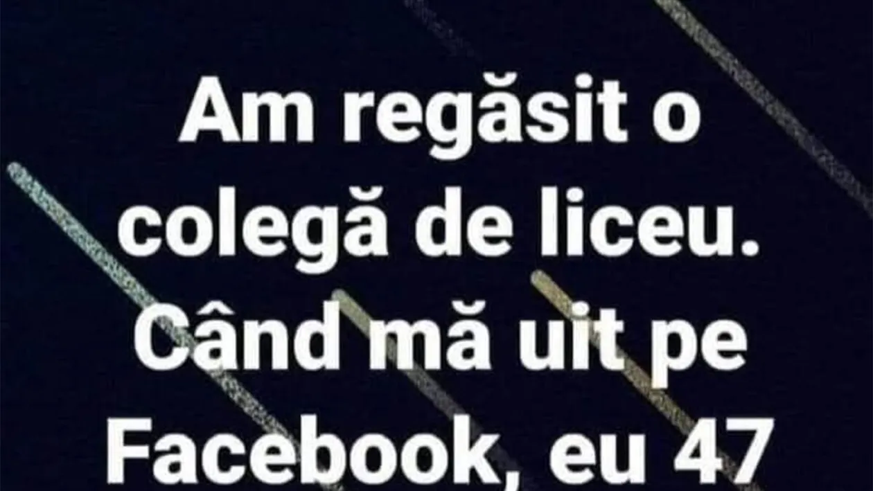 BANCUL ZILEI | Am regăsit o colegă de liceu