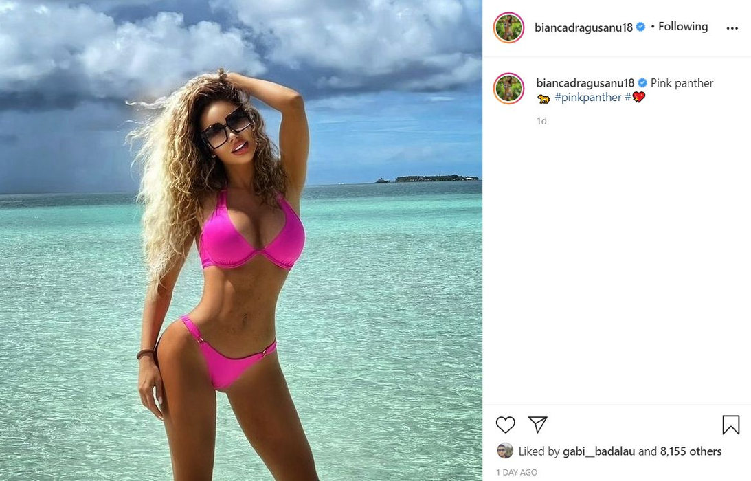 Bădălău îi dă like Biancăi în costum de baie