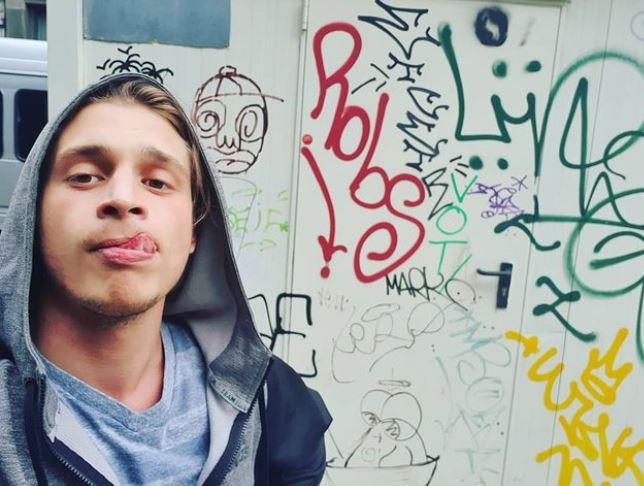 Robert, fiul lui Brigitte Sfăt (Foto: Instagram)