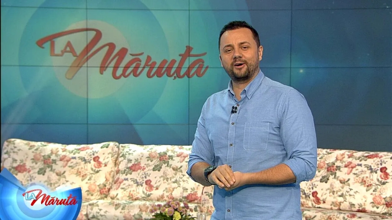 Ce ritual avea Cătălin Măruță, înainte de a intra în direct? ”Țin mult la rutina asta”