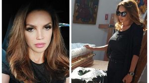 Cristina Spătar, devastată și înlăcrimată, după moartea tatălui său: „Acum chiar sunt singură”