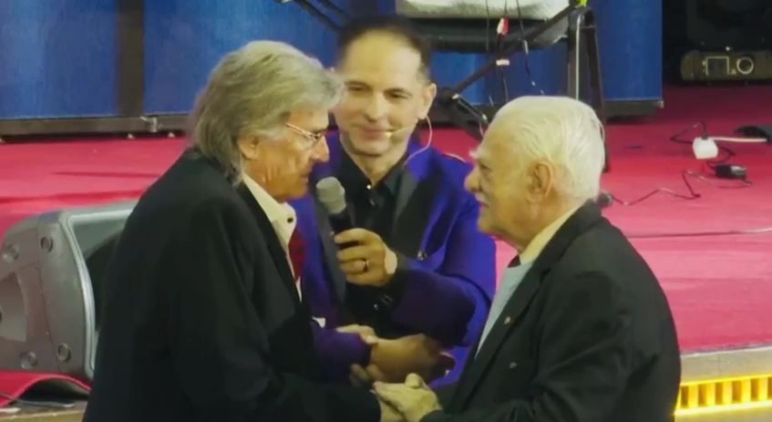 Sub privirile lui Dan Negru, Florin Piersic și Ionel Haiduc, foști colegi de liceu, s-au reîntâlnit după 70 de ani
