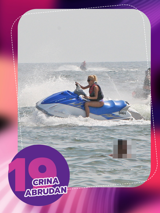 Delia, Andreea Bănică și Bianca Drăgușanu au făcut valuri pe litoral. Top 20 dive care au luat adrenalina în piept și au turat motoarele skijet-urilor