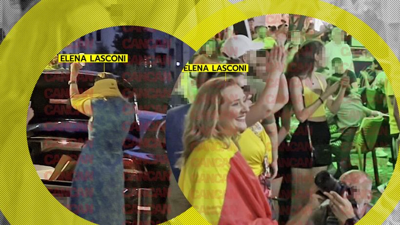 Imagini colosale cu Elena Lasconi, noul președinte al USR, după ce România s-a calificat în optimile de finală ale turneului final din Germania! S-a îmbrăcat în spatele mașinii și… + Ce a făcut în mijlocul mulțimii
