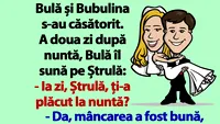 BANC | Ce melodie a cerut Bulă la dansul mirilor”