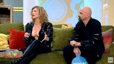 Prima reacție a Loredanei Groza, după ce a fost criticată pentru apariția cu sânii pe afară de la Antena 1