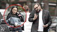 Familia „starului” de la ProTV a luat masa la restaurant, iar finalul serii a fost neaşteptat. Cătălin Măruţă, prea prins de telefon, a “uitat-o” pe Andra în urmă!