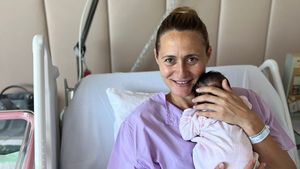 Camelia Potec, botez în secret pentru a doua fetiță. Puține mame s-ar fi îmbrăcat așa la un astfel de eveniment