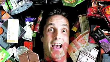 Mananca juma de kil de ciocolata pe zi