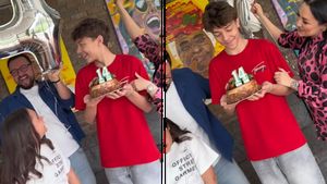 David își face buletin! Fiul Andrei și al lui Cătălin Măruță a împlinit 14 ani și tot internetul a văzut ce i-a spus tatăl lui