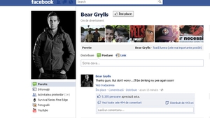 Mesajul zapacitor lasat de Bear Grylls pe Facebook! Uite cum si-a facut toti fanii sa moara de ras cu un text pe care doar el il poate scrie