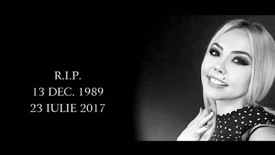 Denisa Răducu s-a stins din viață pe 23 iulie, 2017 (Sursă: Facebook)