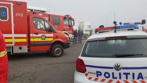 Un tânăr de 21 de ani a murit după ce a intrat cu mașina într-un stâlp de electricitate
