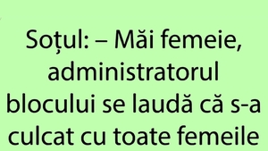 BANC | "Administratorul se laudă că s-a culcat cu toate femeile din bloc"