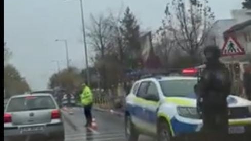 VIDEO | Alertă cu bomba în Capitală! Poliție, pompieri și trupe Antitero au intervenit