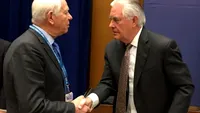 Teodor Meleşcanu, întâlnire la cel mai înalt nivel cu Rex Tillerson!