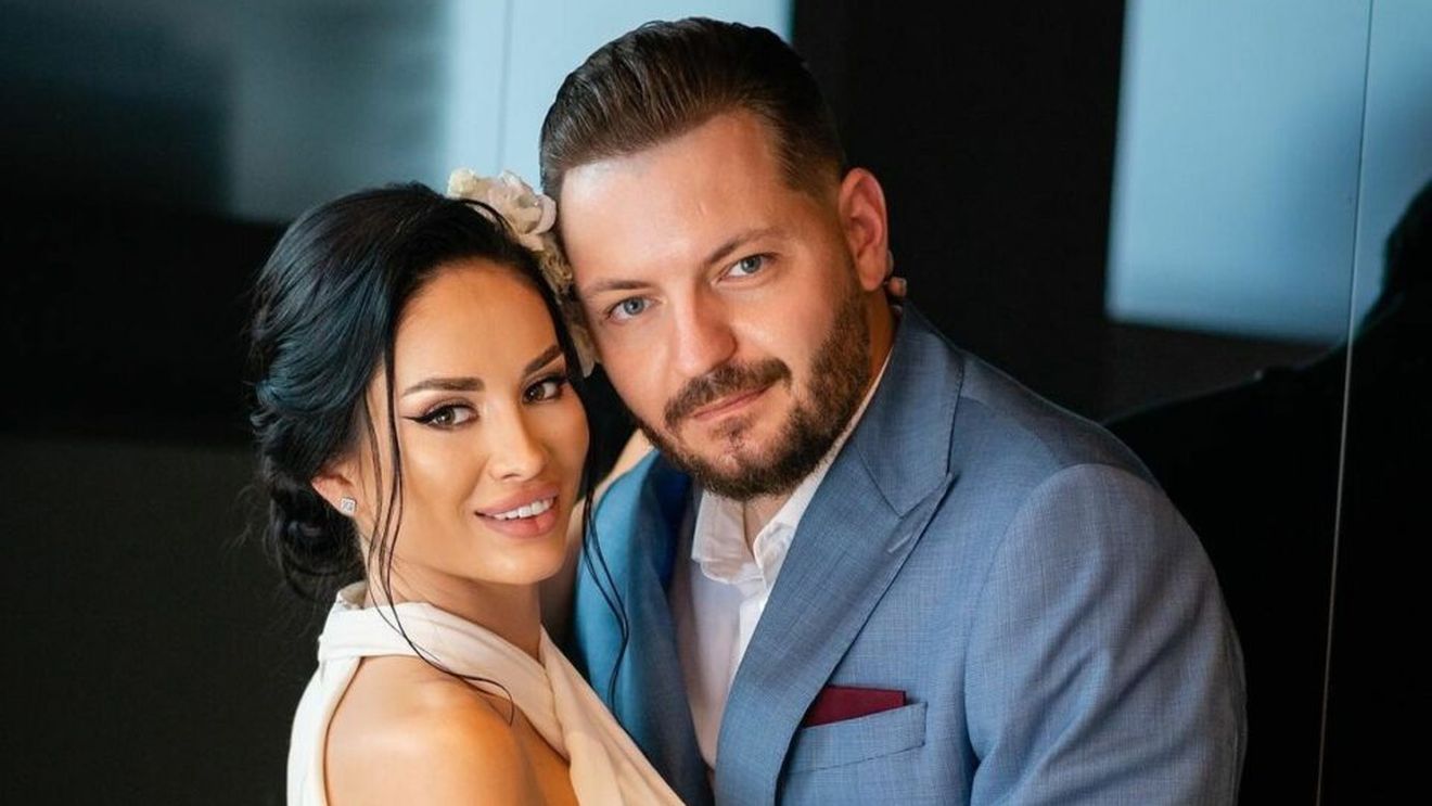 Nuntă mare în showbiz-ul românesc! Alex Rus s-a căsătorit cu Bianca, o frumoasă stewardesă