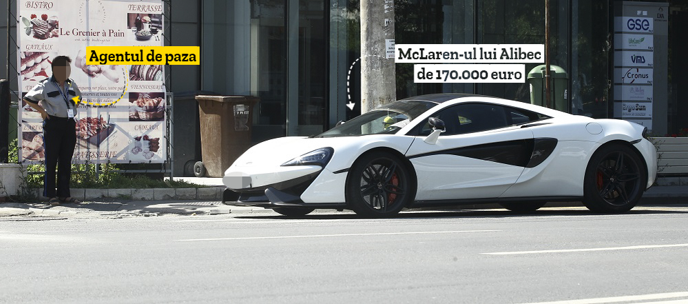 Fotbalistul a ”angajat” gardă de corp pentru McLaren-ul de 170.000 €!