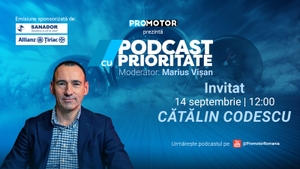 Cătălin Codescu vine la „Podcast cu Prioritate” #112. ProMotor analizează principalele probleme de siguranță rutieră din România