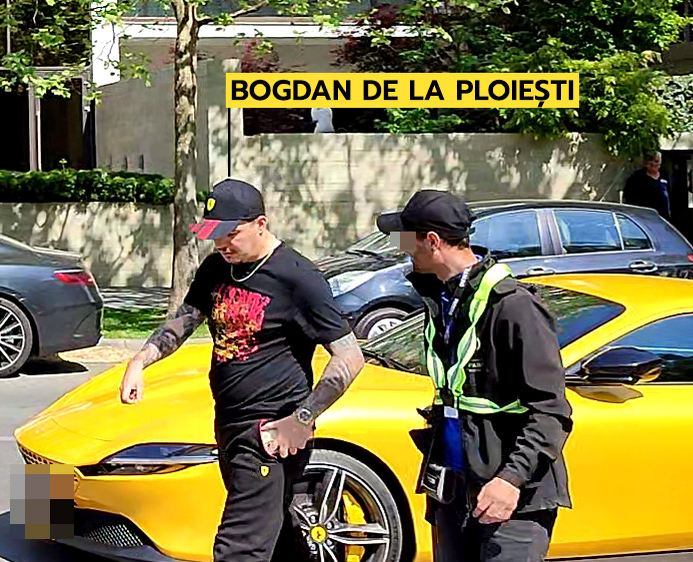 Bogdan de la Ploiești a coborât din noul Ferrari Roma