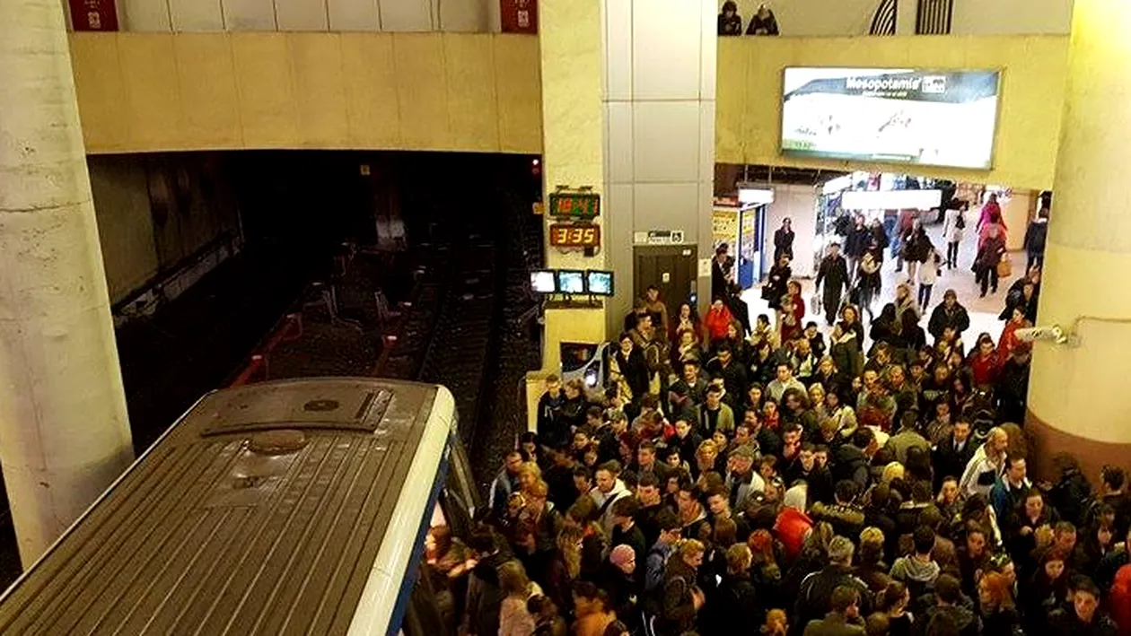 Clipe de panică la mai multe staţii de metrou din Capitală! Trei femei au leşinat