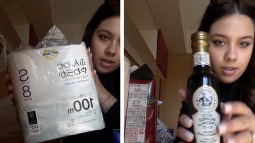 Ce a cumpărat Denisa, o studentă din România, cu 50 de euro dintr-un supermarket din Japonia: ”În țară plăteai 500 de lei plus o alocație”