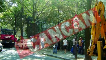 Muncitorii ADP sector 3, pusi pe fuga de locatarii blocurilor din Balta Alba