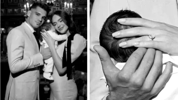 Cum arată fiul lui Ianis Hagi la 3 luni. Micuțul Giorgios l-a susțint pe tatăl lui în cea mai adorabilă ținută