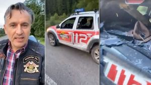 VIDEO | Un activist de mediu din Suceava, atacat ziua în amiaza mare! Susține că hoții de lemn au vrut să îl omoare