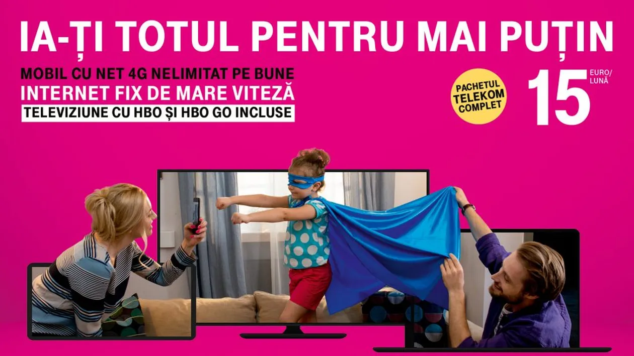 Totul pentru mai puțin, de la Telekom!