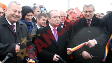 Emil Boc a inaugurat centura ocolitoare a Sibiului