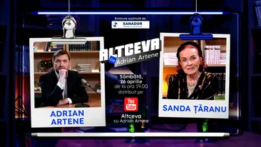 Sanda Țăranu, vocea TVR care a unit o țară întreagă , revine în lumina reflectoarelor la „Altceva cu Adrian Artene”