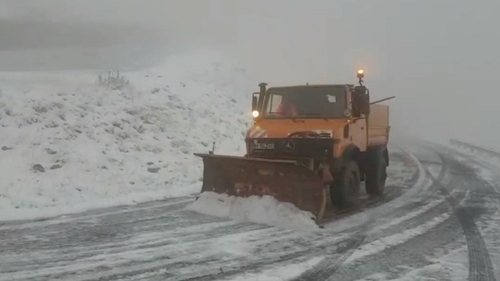 Zăpadă de 6 metri în România, la finalul lunii mai | VIDEO