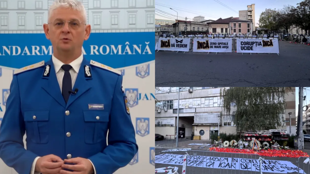 Șeful Jandarmeriei Române, prima REACȚIE după ce organizatorul marșului comemorativ de la Colectiv a fost amendat cu 3.000 de lei